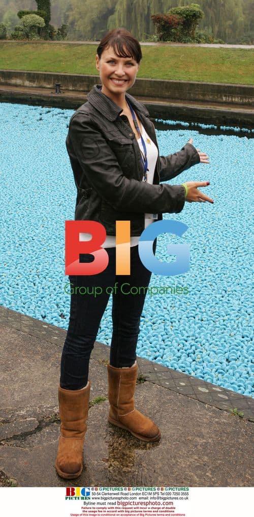 The Great British Duck Race in Surrey