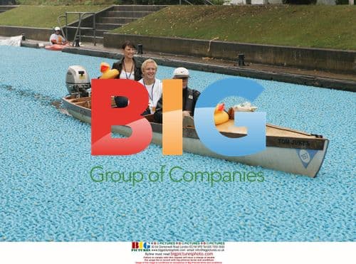 Emma Barton joins to start The Great British Duck Race