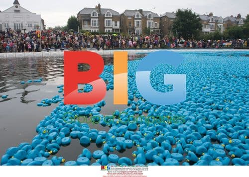 The Great British Duck Race in London