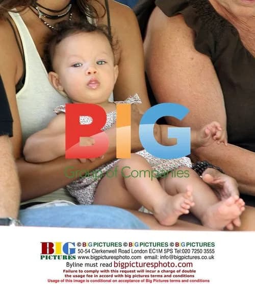 Halle Berry and baby Nahla at LA Zoo