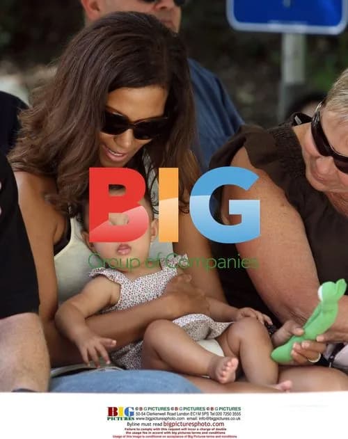 Halle Berry and daughter at LA Zoo