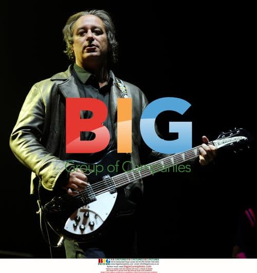 Michael Stipe of R.E.M. performs in London