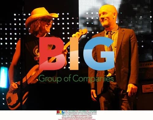 Michael Stipe performs with R.E.M. in London