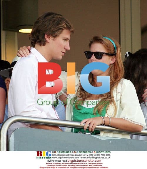 Sarah Ferguson and Daughters at Polo Cup