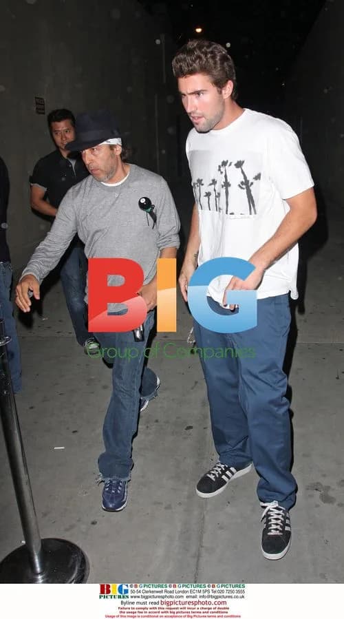 Brody Jenner Leaves Crown Bar in Bentley