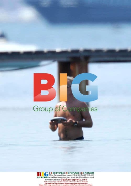 Didier Deschamps on holiday in Saint-Tropez