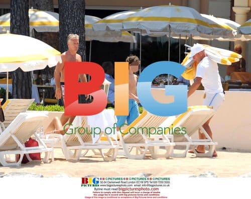 Didier Deschamps on holiday in Saint-Tropez