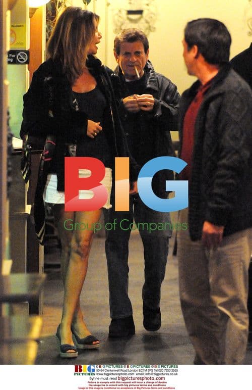 Joe Pesci and Angie Everhart on Romantic Dinner Date