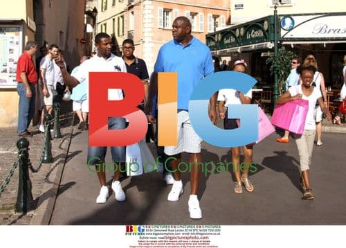 Magic Johnson on Vacation in France