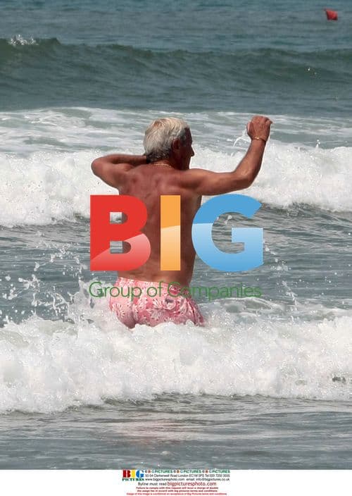 Marcello Lippi on holiday in Italy