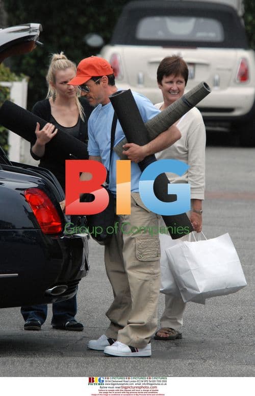 Robert Downey Jr. shopping at Fred Segal