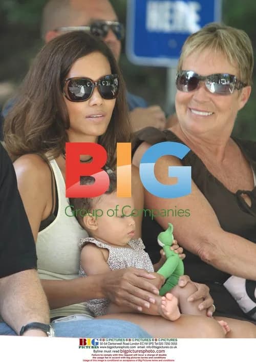 Halle Berry and daughter Nahla at LA Zoo