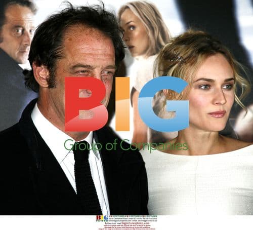 Vincent Lindon and Diane Kruger at "Pour Elle" premiere