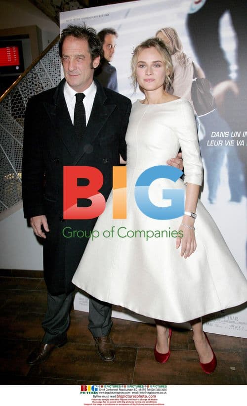 Diane Kruger and Vincent Lindon at "Pour Elle" Premiere