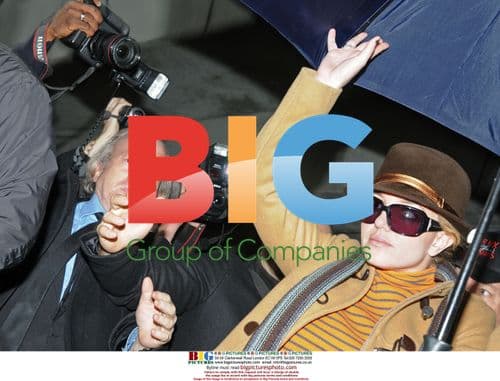 Britney Spears Arrives in New York