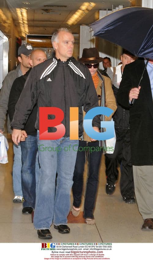 Britney Spears arrives at JFK
