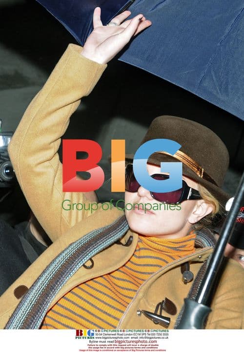 Britney Spears Lands at JFK