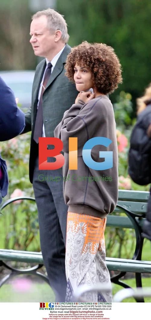 Halle Berry Filming 'Frankie and Alice'
