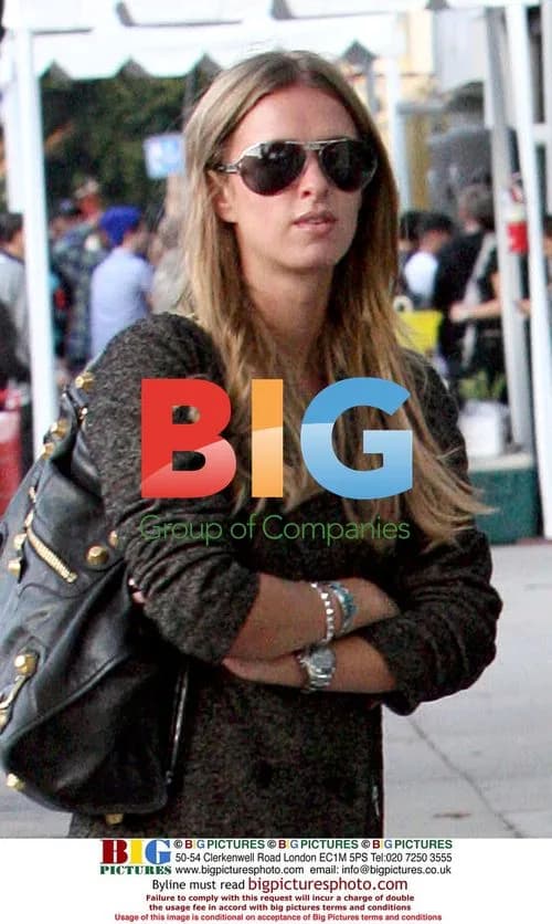 Nicky Hilton supports DJ Am after plane crash