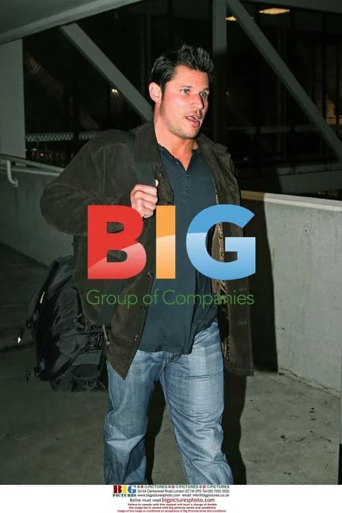 Nick Lachey arrives at LAX airport