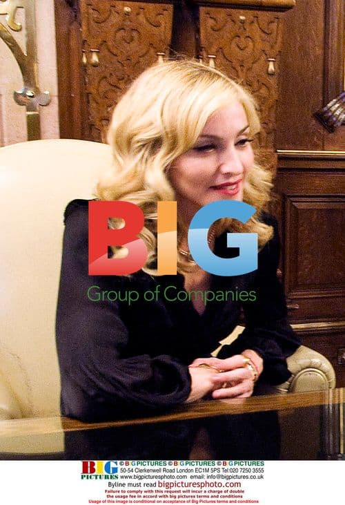 Madonna at Argentine President's Palace