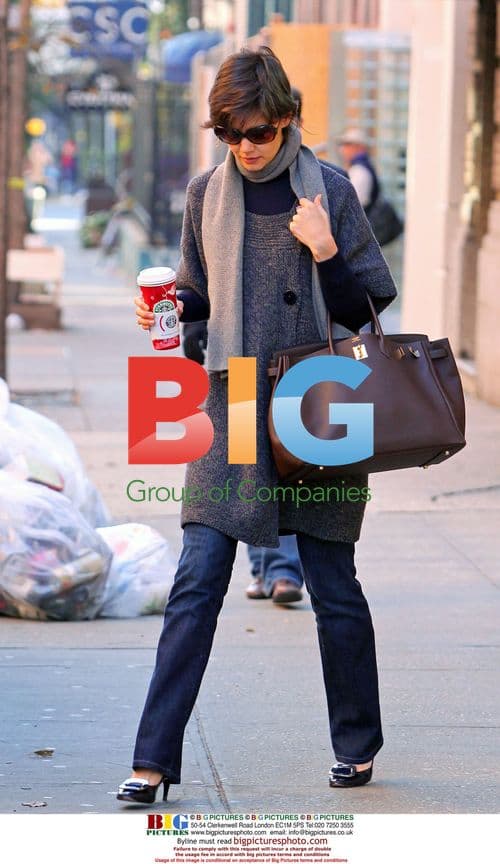 Actress Katie Holmes in New York