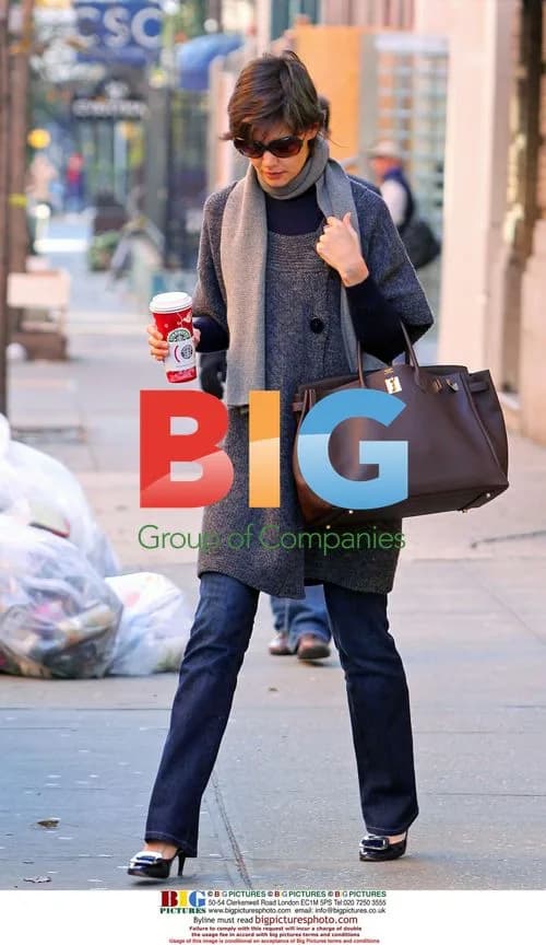 Actress Katie Holmes in New York