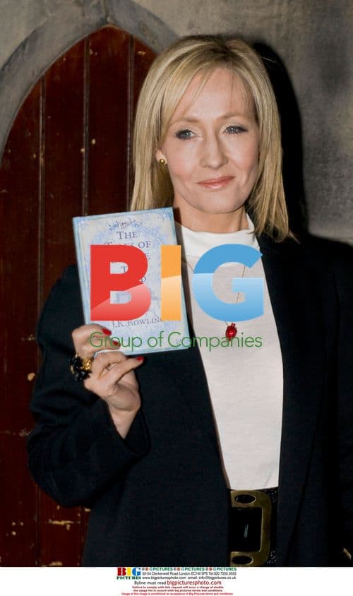 JK Rowling at Beedle the Bard book launch
