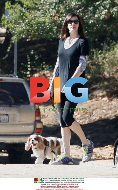 Liv Tyler goes for nature walk with friend and dog
