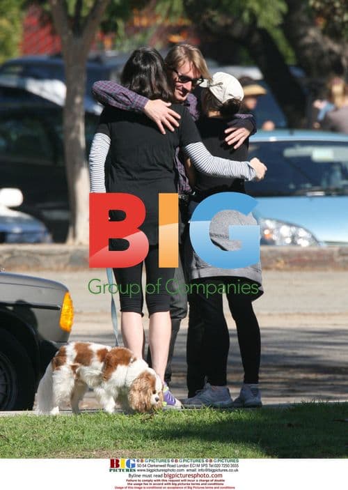 Liv Tyler takes a nature walk with friends