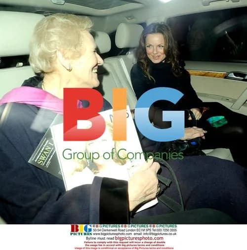 Geri Halliwell Leaving Coloseum
