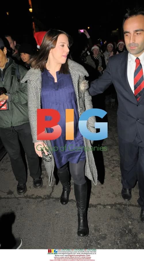 Mel C Leaving Sleeping Beauty After Party
