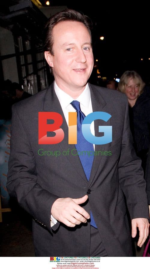 David and Samantha Cameron leave The Royal National Ballet