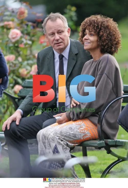 Halle Berry and Stellan Skarsgrd on set for Frankie and Alice
