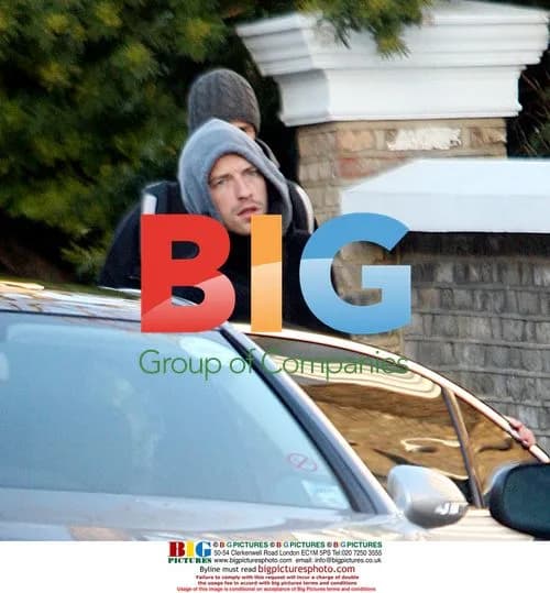 Chris Martin spotted leaving London home