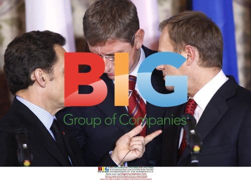 Tusk Receives Sarkozy in Gdansk