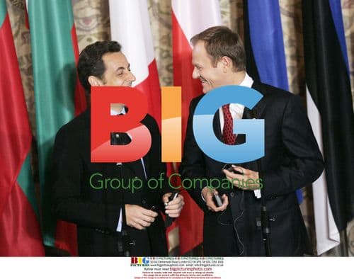 Donald Tusk and Nicolas Sarkozy meet in Gdansk