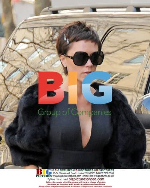 Victoria Beckham leaves Donna Karan store