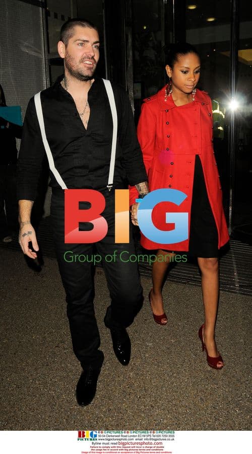 Boyzone's Shayne Lynch at British Comedy Awards