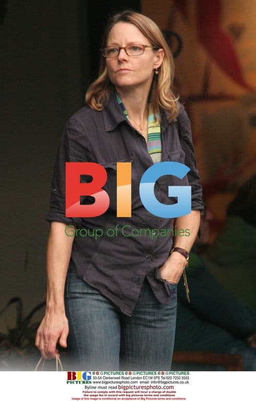 Jodie Foster gets coffee in Bel Air