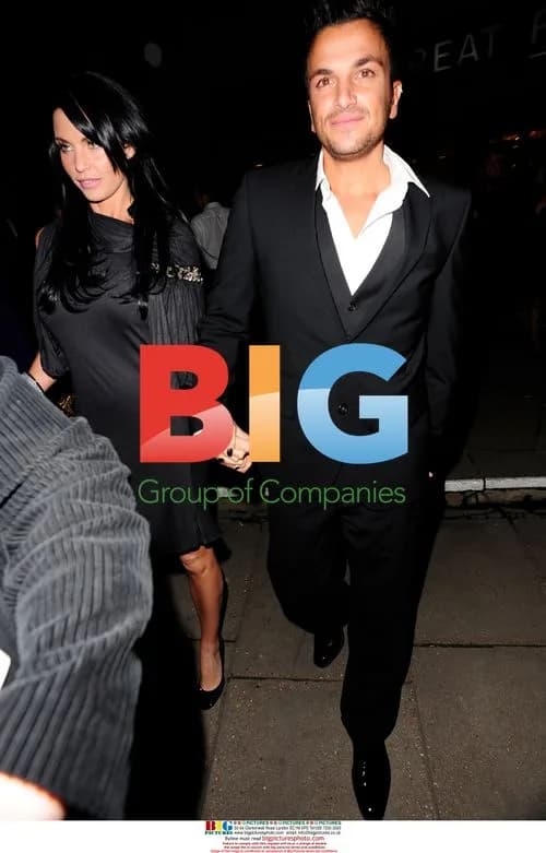 Katie Price and Peter Andre at Vision Charity Ball