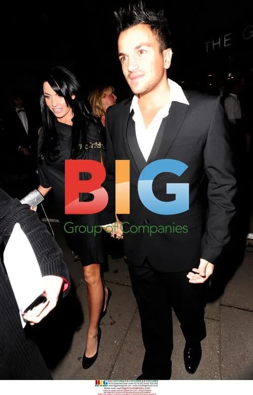 Katie Price and Peter Andre at Vision Charity Ball