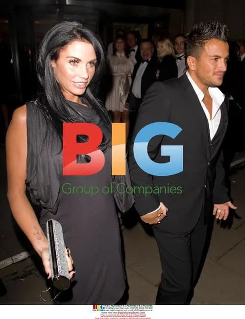 Katie Price and Peter Andre at Vison's Ball