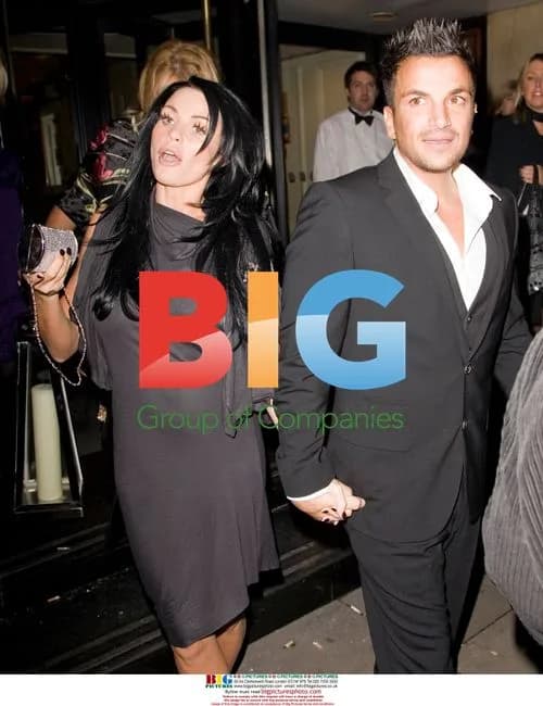 Katie Price and Peter Andre leave charity ball