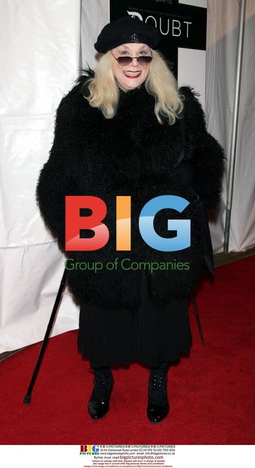 Sylvia Miles at 'Doubt' NY Premiere