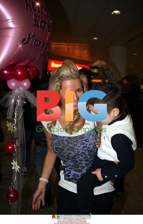 Nicola McLean Arrives at Heathrow