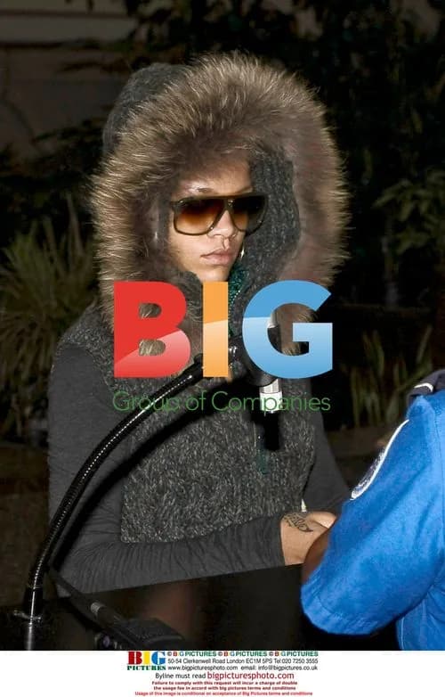 Rihanna and Chris Brown at LAX