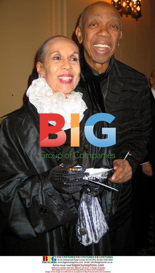 Carmen de Lavallade and Geoffrey Holder at Alvin Ailey Gala