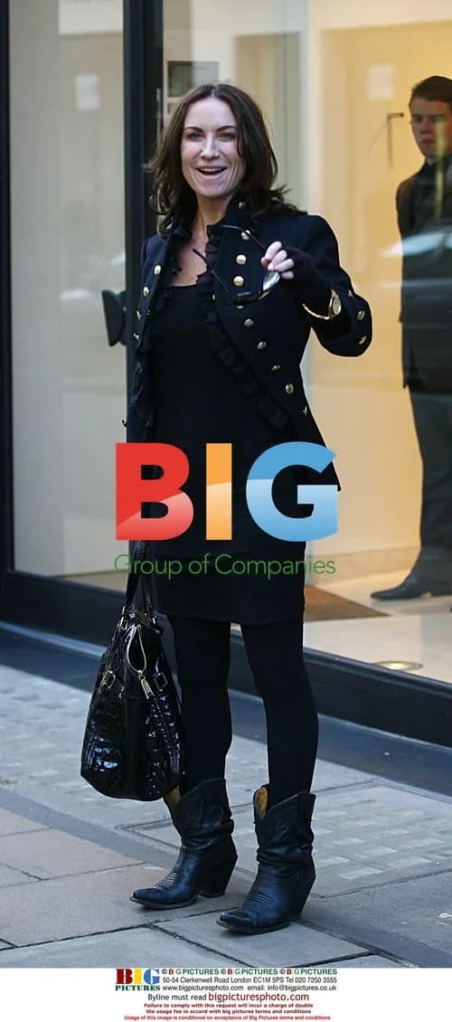 Meg Matthews Shopping in Bond Street