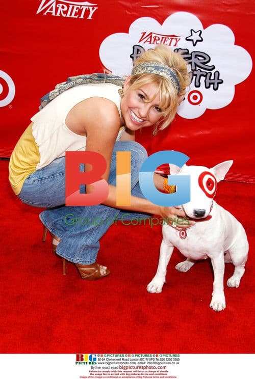 Chelsea Staub and dog Bullseye at Power of Youth event